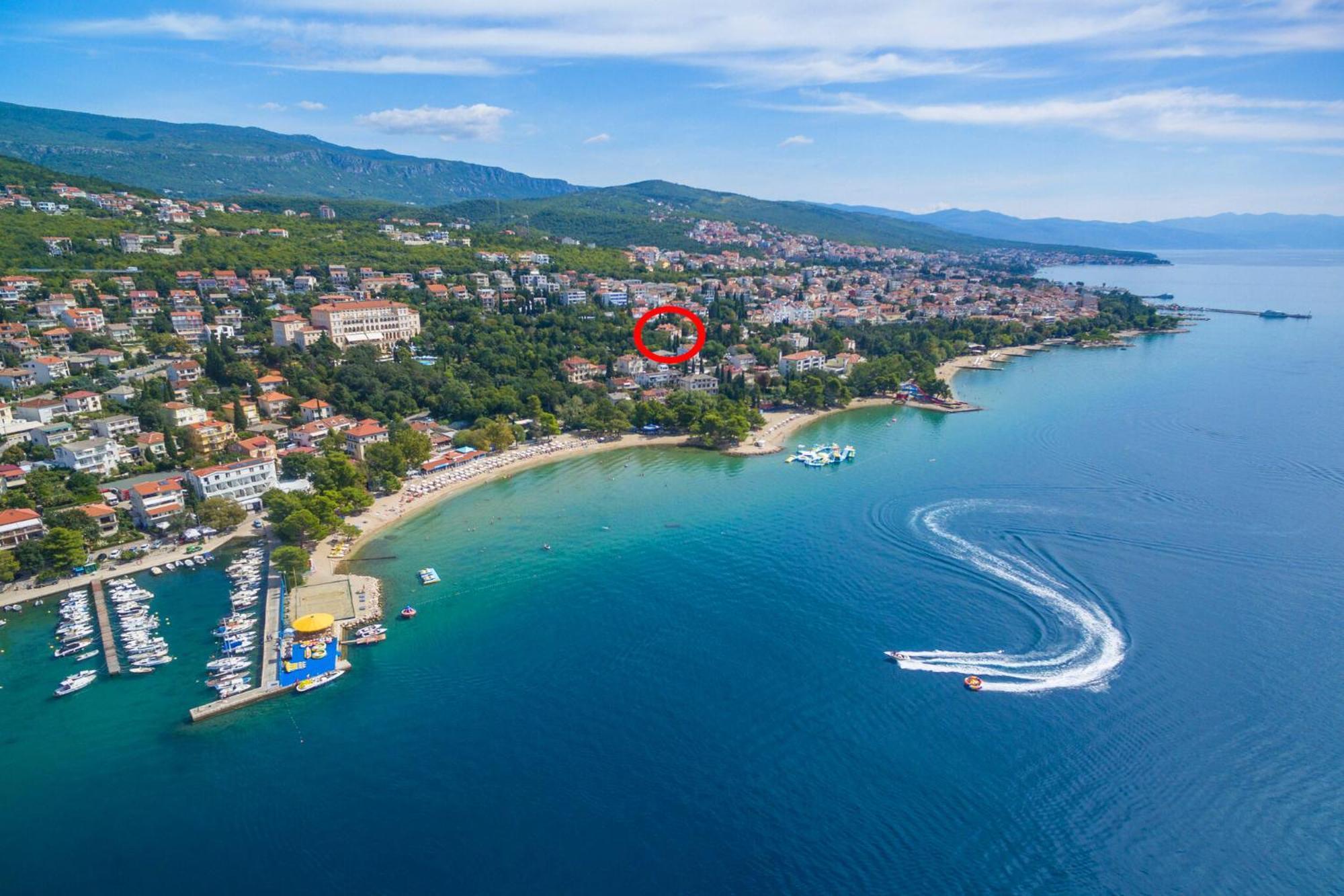 Villa Erika Crikvenica Exterior foto
